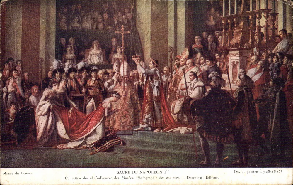 Il Sacro di Napoleone I — Museo del Louvre — Deschiens, Editore - Recto