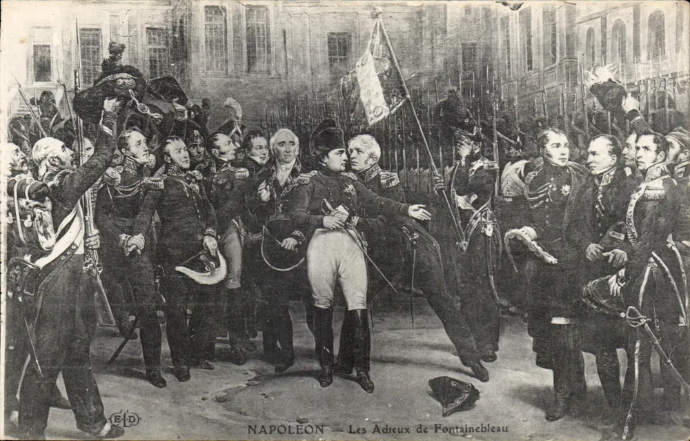 NAPOLEON — Abschiede in Fontainebleau — Edition E.P.D. - Vorderseite