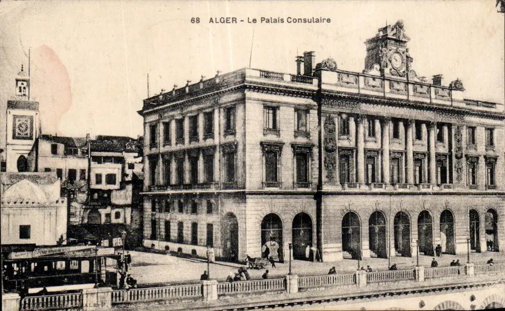 Argel — O Palácio Consular — editor ALE P. n°68 - Frente