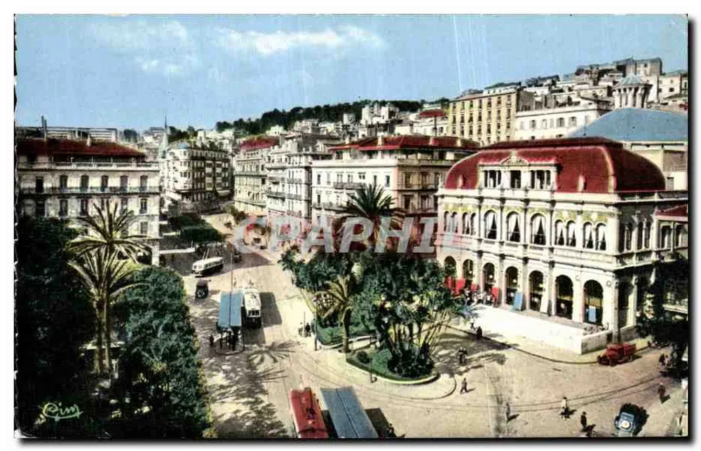 Algier — Place des 1er Novembre — HelioColor 'CIM' - Vorderseite
