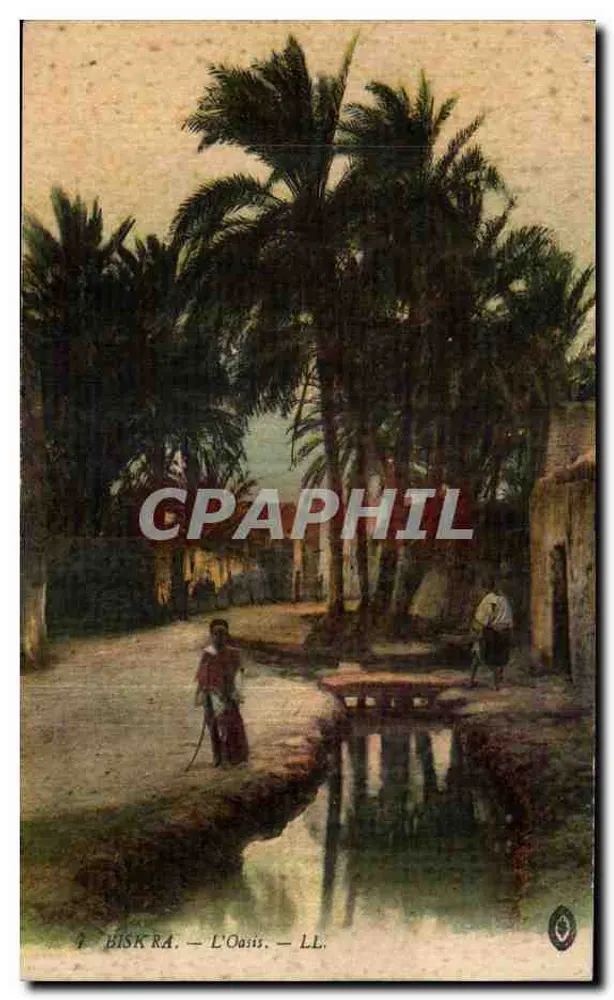 Biskra — A Oasis — LL. - Frente