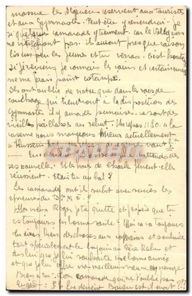 Algér - Place du Gouvernement und die Moschee — Verlag D'APOLLON, n° 197 - Rückseite