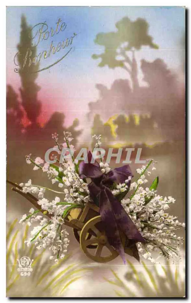 Lamier in einem Wagen — Porte Bonheur — Verlag VEPY, n° 530 - Vorderseite