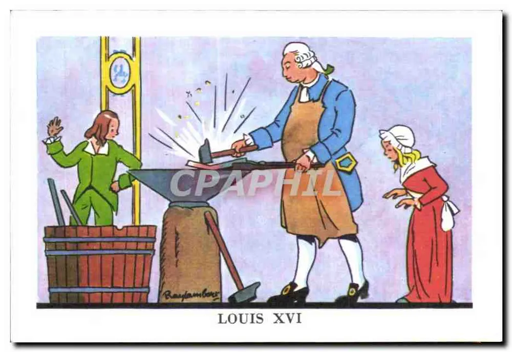 Louis XVI — O Ferreiro Iraçado — Baydambers - Frente