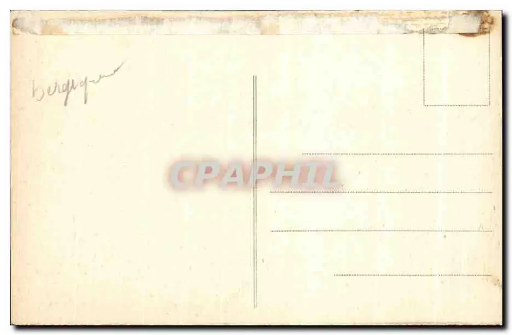 Saint-Goar — Passagem do navio de Coblença — editor não identificado, n° de série 1636 - Verso