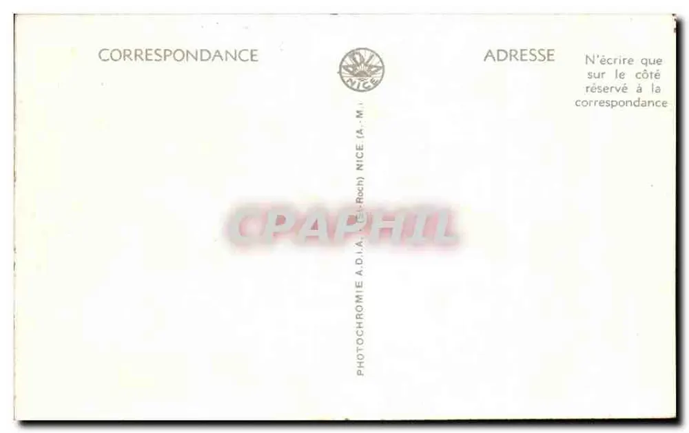 Árabe do Sul — cavaleiro em camelo — editor Adia, n° 8601 - Verso