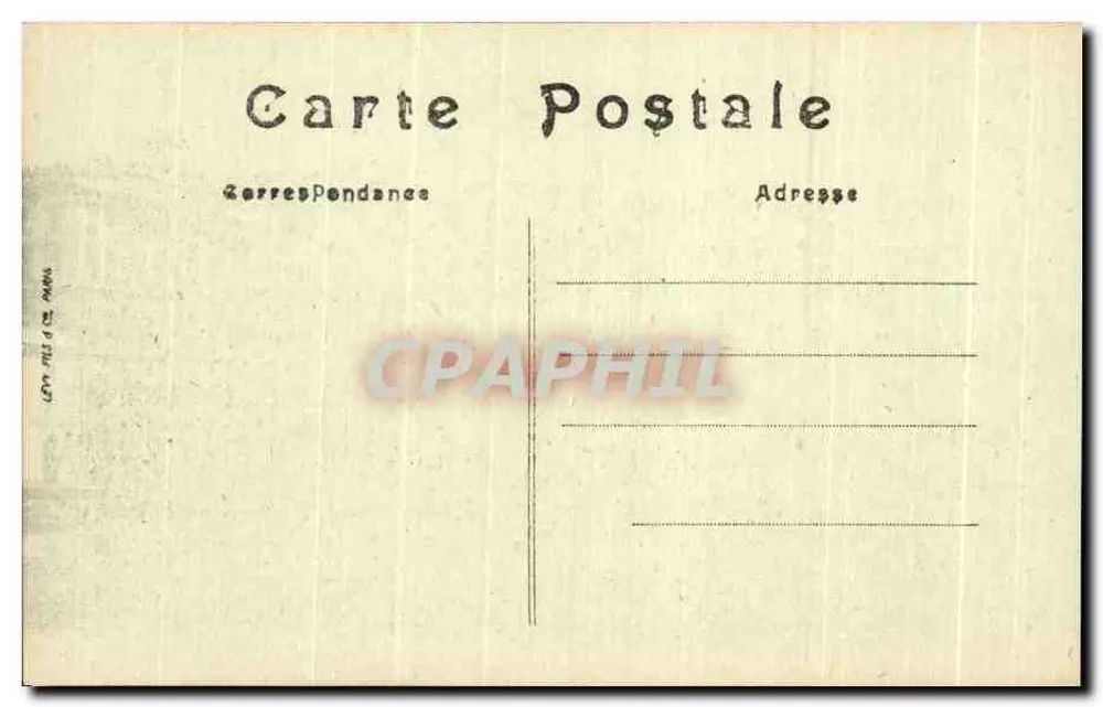 Algier — Ansicht vom Admiralat — LL - Rückseite