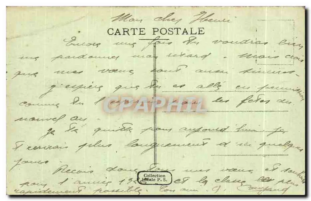 Algier — Hotel Pocztowy — widok głównego budynku — wydawca nieznany, n° 18 - Rewers