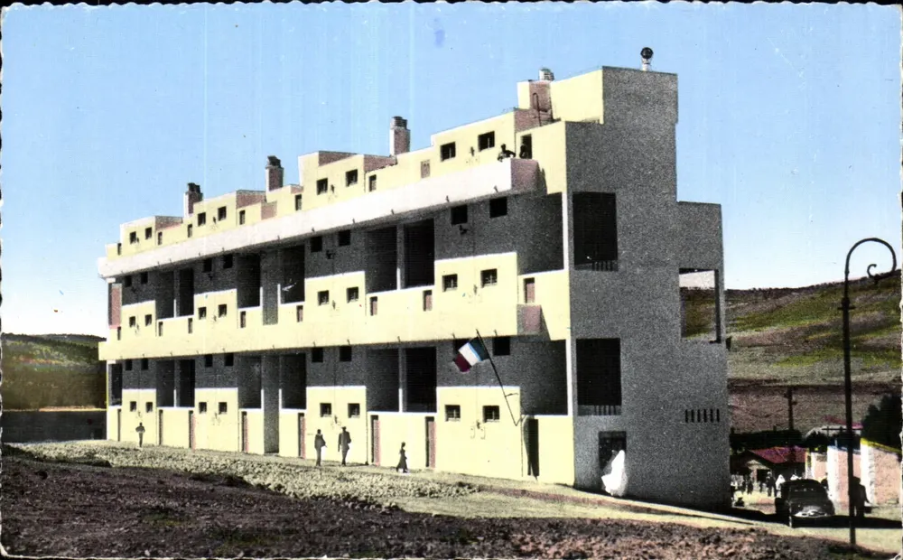 Saida (Oran) — Die neuen H.L.M.-Gebäude — Ausgabe JASEDER, Nr. 312 - Vorderseite
