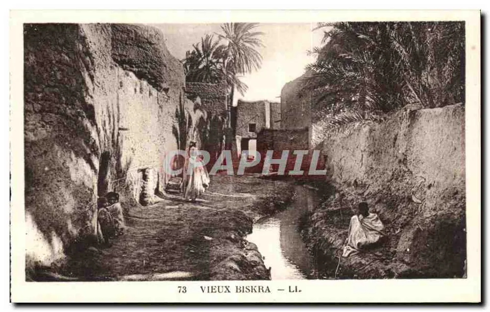 Vieux Biskra — Li. — CRAPHIL - Recto