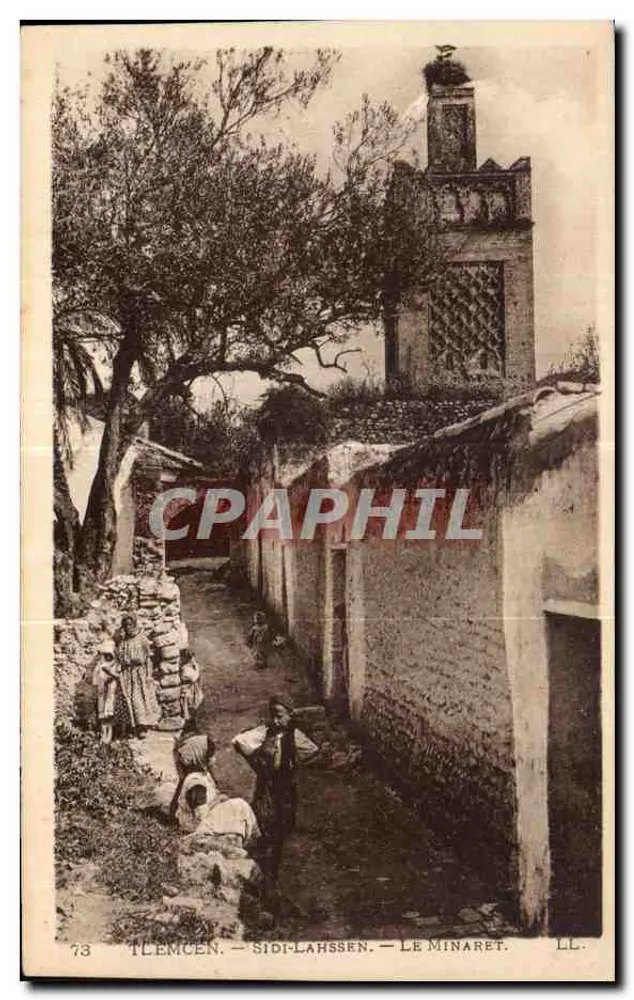 Tlemcen - Sidi-Lahssen - Der Minaret — LL. 73 - Vorderseite