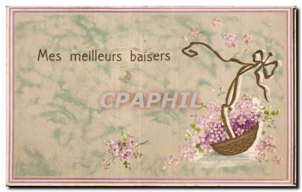 Bouquet de fleurs — Moje najlepsze pocałunki - Awers