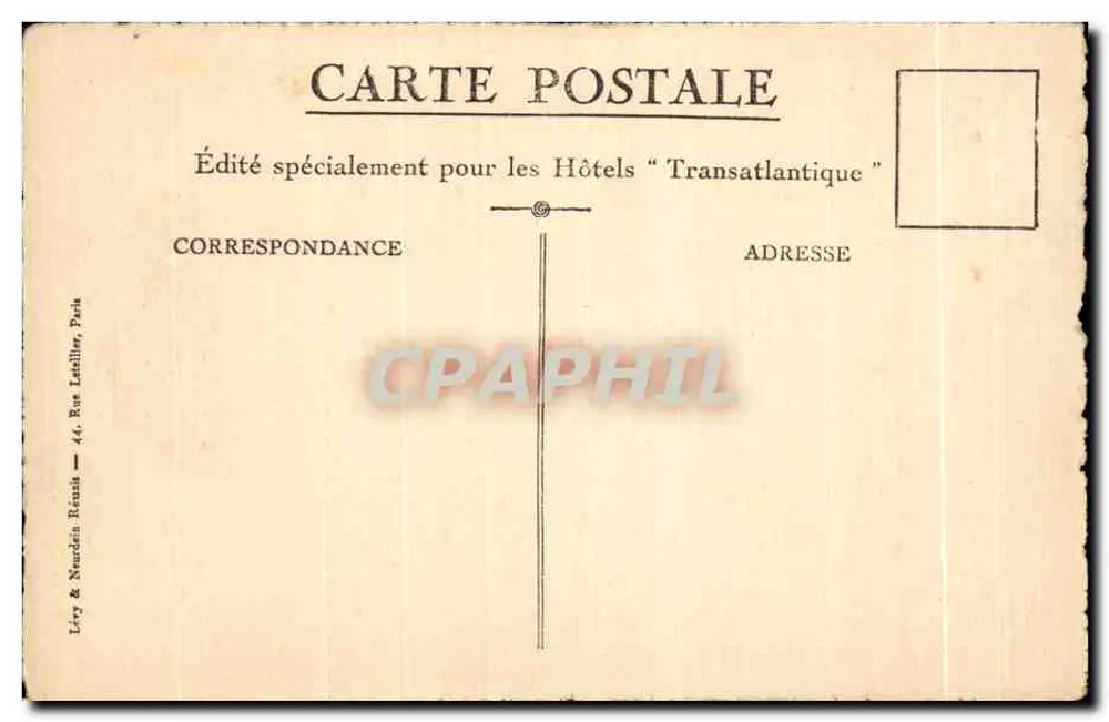Biskra — Oase Filliache — Die Moschee — LL - Rückseite