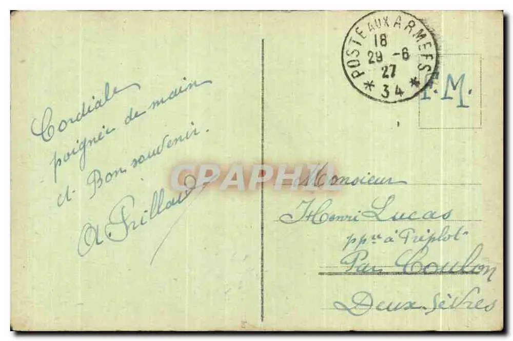 Düsseldorf - Graf Adolfstraße — Straße des Grafen Adolph — Verlag M. M. n°3 - Rückseite