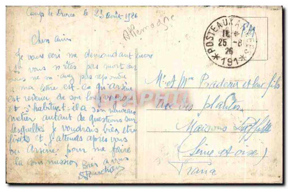 डुरेन — कैसर्न — 1788 - पीछे