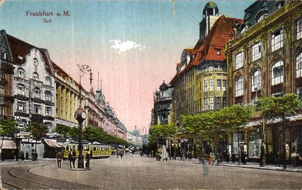 Frankfurt a.M. — Zeil — editor não identificado, n° de série 04366 - Frente
