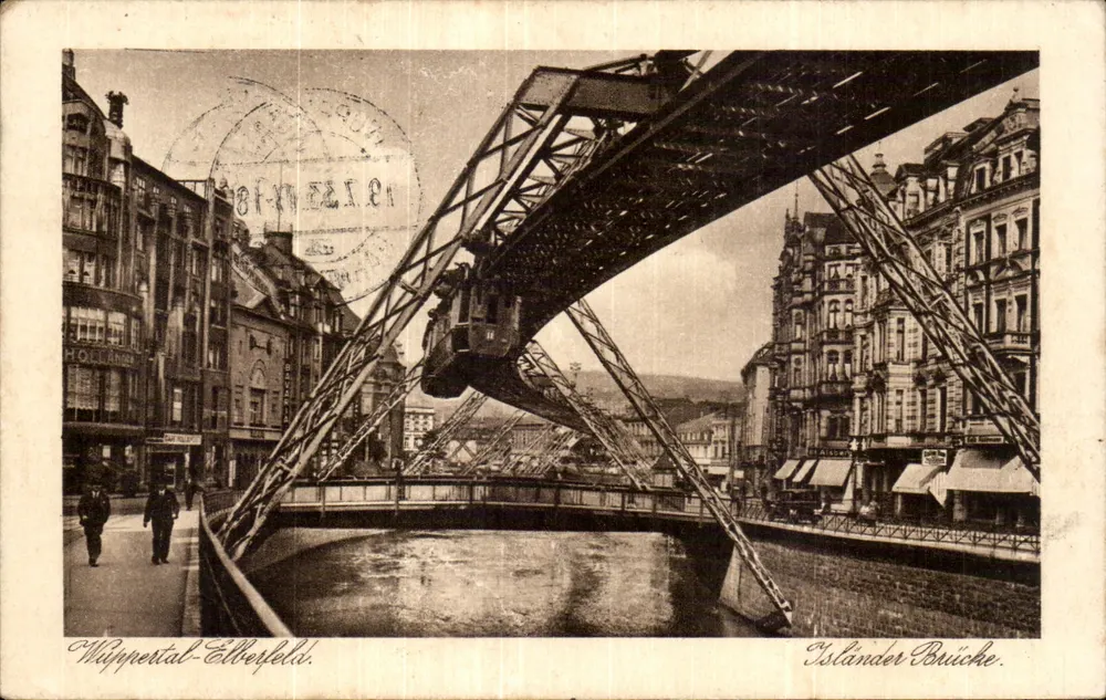 Wuppertal-Elberfeld — Most Islander — Holender - Awers