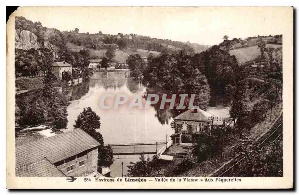 Um Limoges — Tal der Vienne — Aux Pâquerettes - Vorderseite
