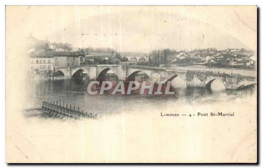 Limoges — Ponte Saint-Martial - Frente