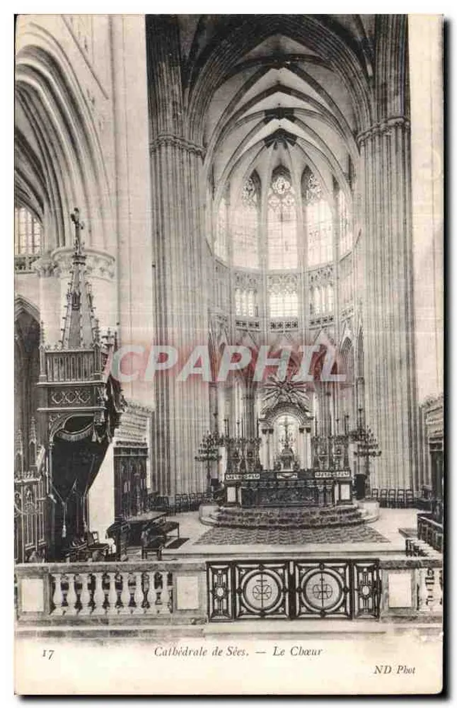 Cathédrale de Sées — Le Chœur — ND Phot - Frente