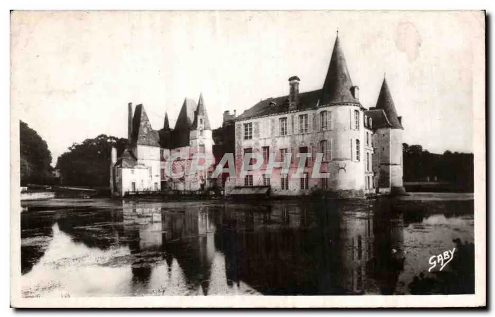 Castelo de La Grivaudière — Loir-et-Cher — editor SRBY - Frente