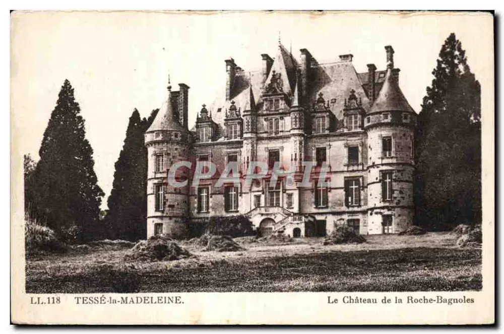 Schloss La Roche-Bagnoles — TESSÉ-la-MADELEINE. — LL.118 - Vorderseite