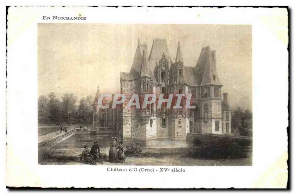 Castelo de Orne - Século XV — Na Normandia - Frente