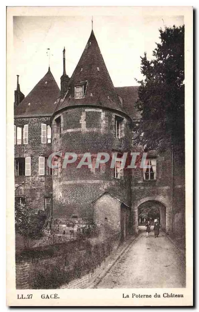 Gacé — A Porta do Castelo — LL.27 - Frente