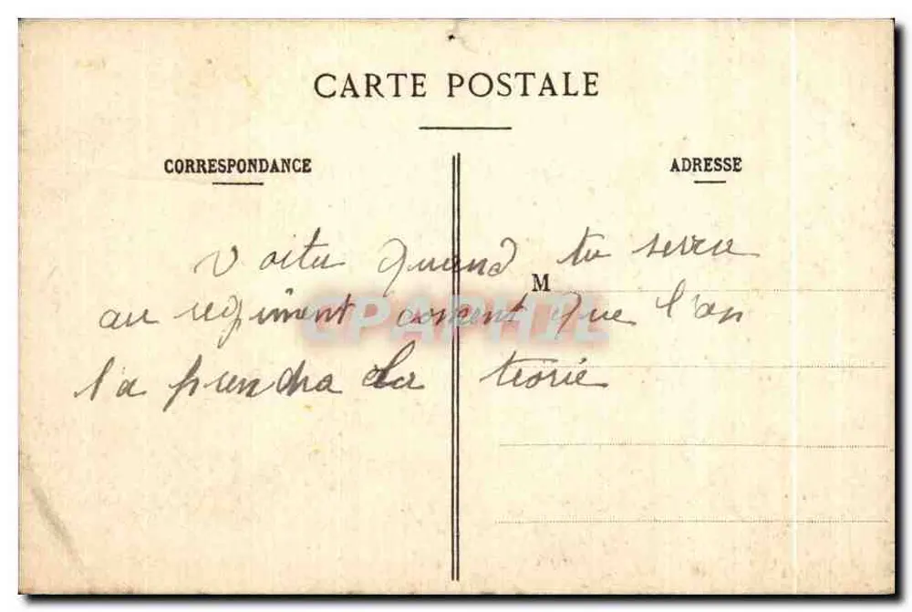 Infanterie — Die Cabot-Kadetten — B. A. Paris, eingetragen - Rückseite
