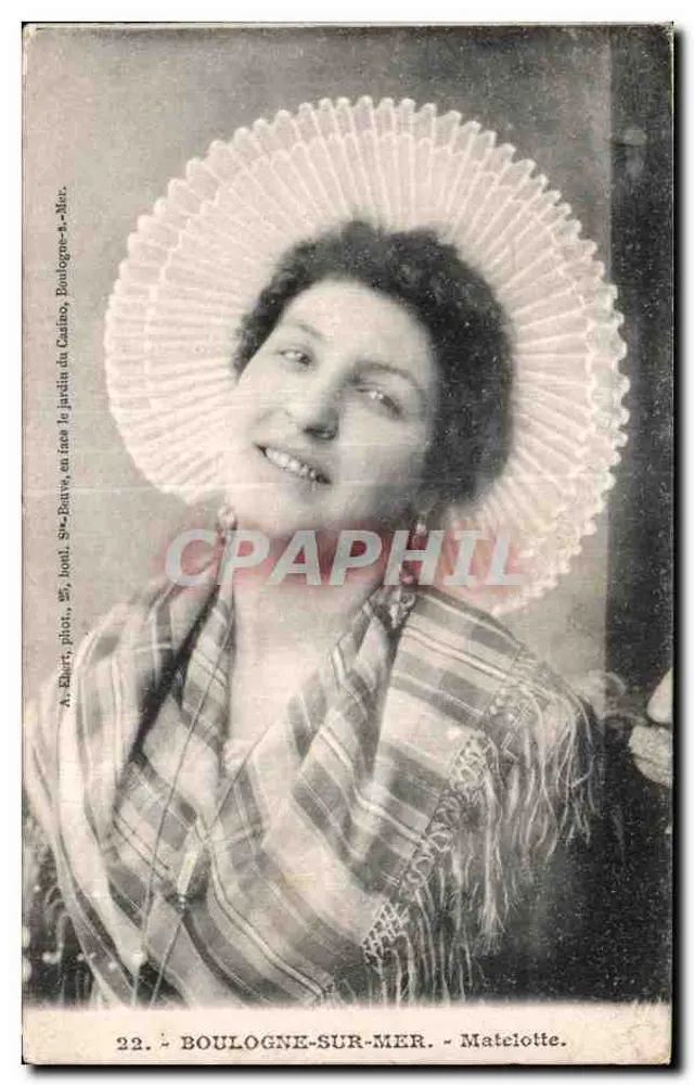 Matelotte — Boulogne-sur-Mer — A. Elurt, phot. — Nr. 22 - Vorderseite