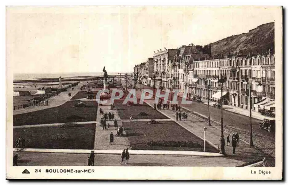 Boulogne-sur-Mer — A Digue — n° 214 - Frente