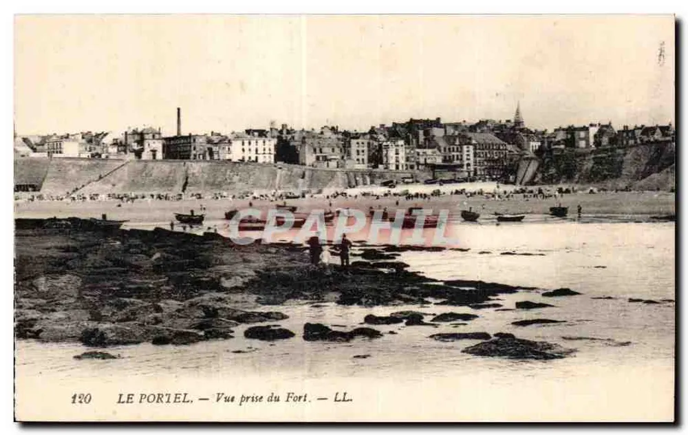 Le Portel — Ansicht vom Fort — LL. — n° 120 - Vorderseite