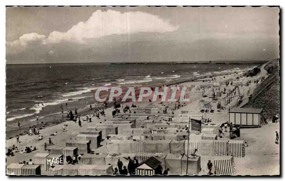 Praia de Mange — vista aérea — editor desconhecido - Frente