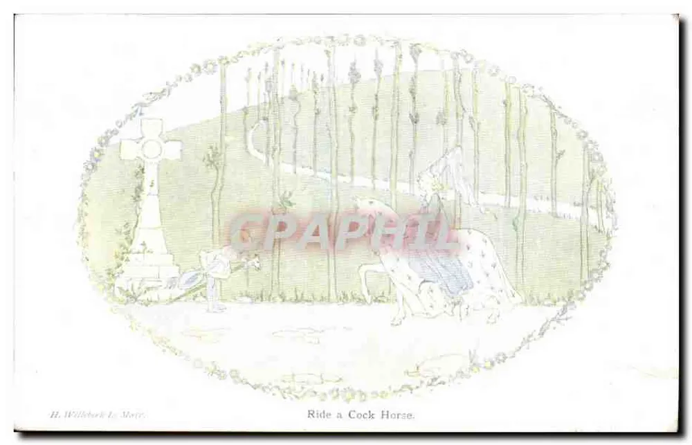 Ride a Cock Horse — H. Willebreek Le Maire — Augener Ltd. London - Vorderseite