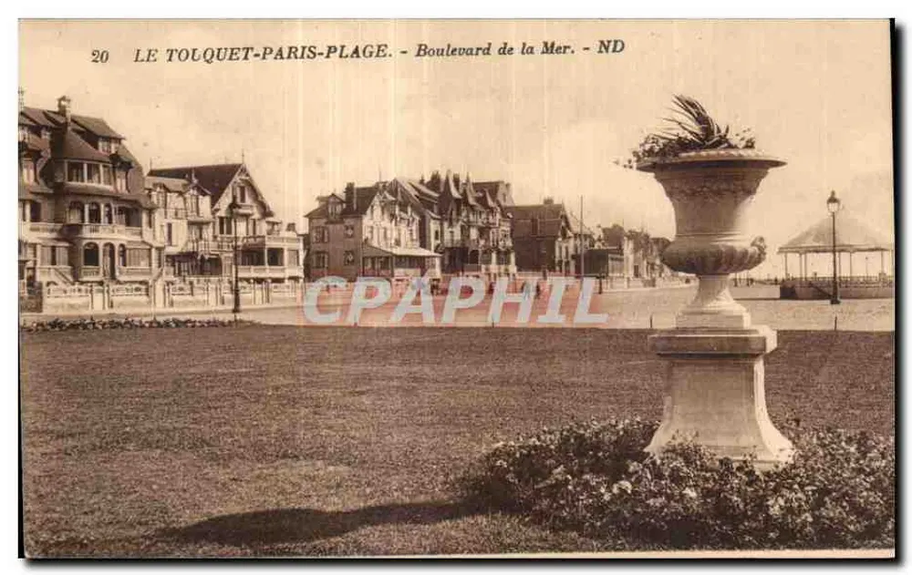 Le Tolquet-Paris-Plage — Boulevard de la Mer — ND - Vorderseite