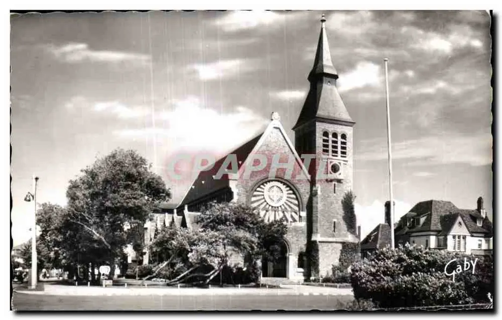 Kirche von Gaby — allgemeiner Blick — Gaby - Vorderseite