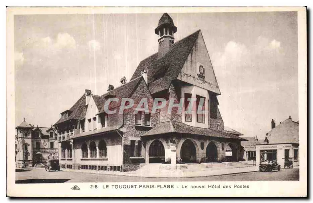 Le Touquet-Paris-Plage — Das neue Posthotel — 218 - Vorderseite