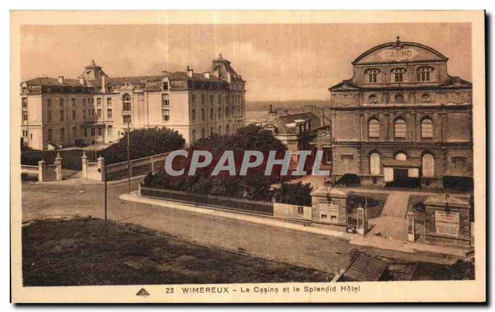 Wimereux - Das Casino und das Splendid Hotel - Vorderseite