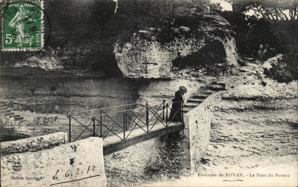 Environs de ROYAN — Le Pont du Bureau — Galerie Souchard - Awers