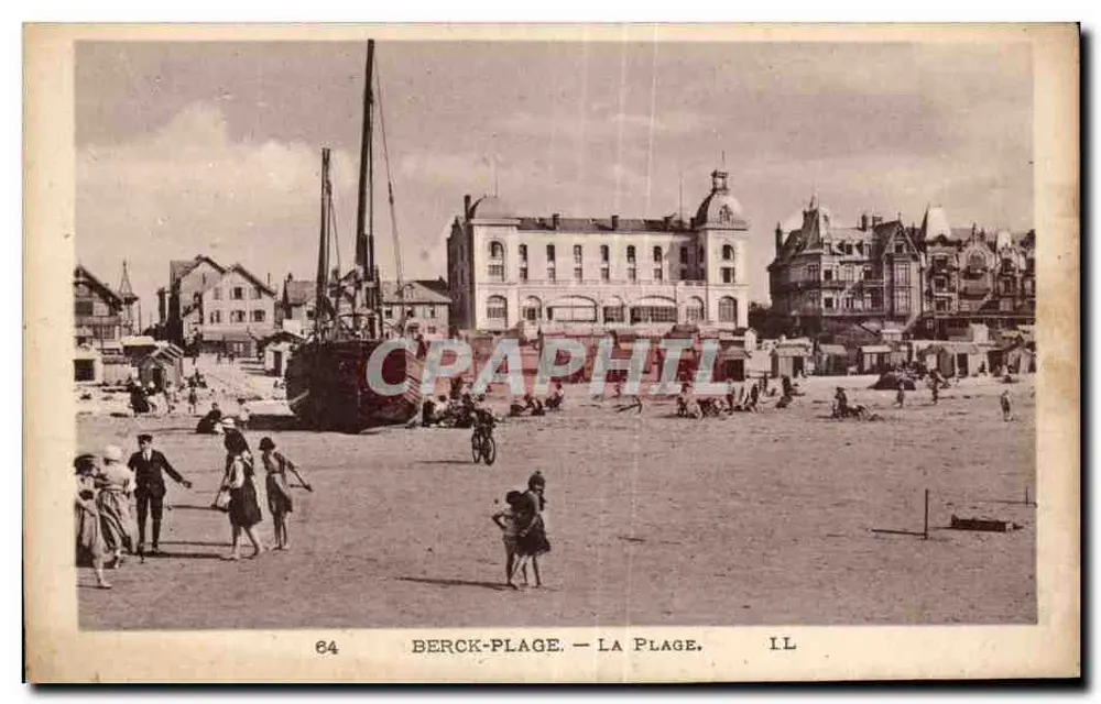 Berck-Plage — A Praia — IL — n°64 - Frente