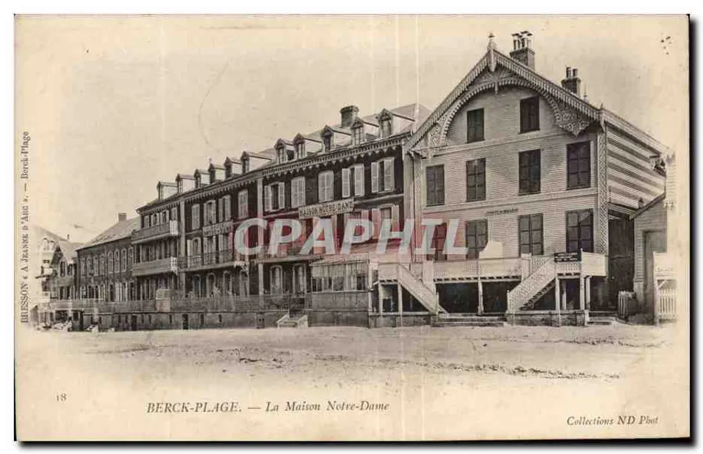 Berck-Plage — A Casa Nossa Senhora — HESSON & Aîné, Berck-Plage - Frente