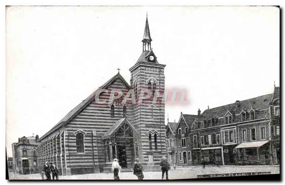 Igreja de Berck-Plage — editor anônimo, n° 23 - Frente