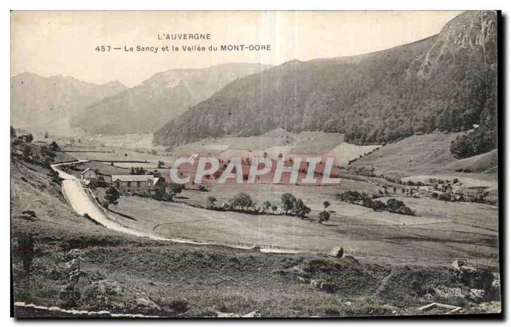 O Sancy e a Vale do Mont-Dore — A Auvergne — n° 457 - Frente