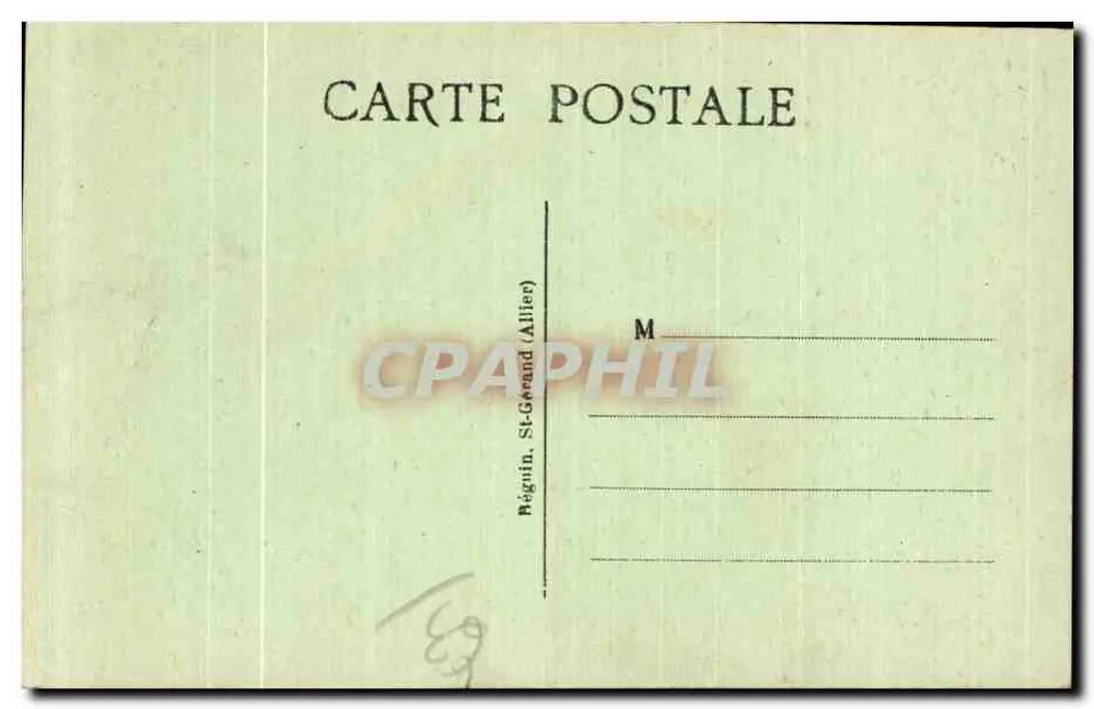 L'AUVERGNE P.TTORUSQUE - 3392. O MONT-DORE. Estabelecimento Termal - A Fonte do Pavilhão - Verso