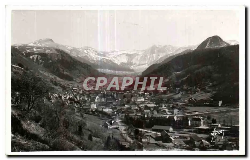 Vila na vales — montanhas cobertas de neve — editor desconhecido, n° de série 7001 - Frente
