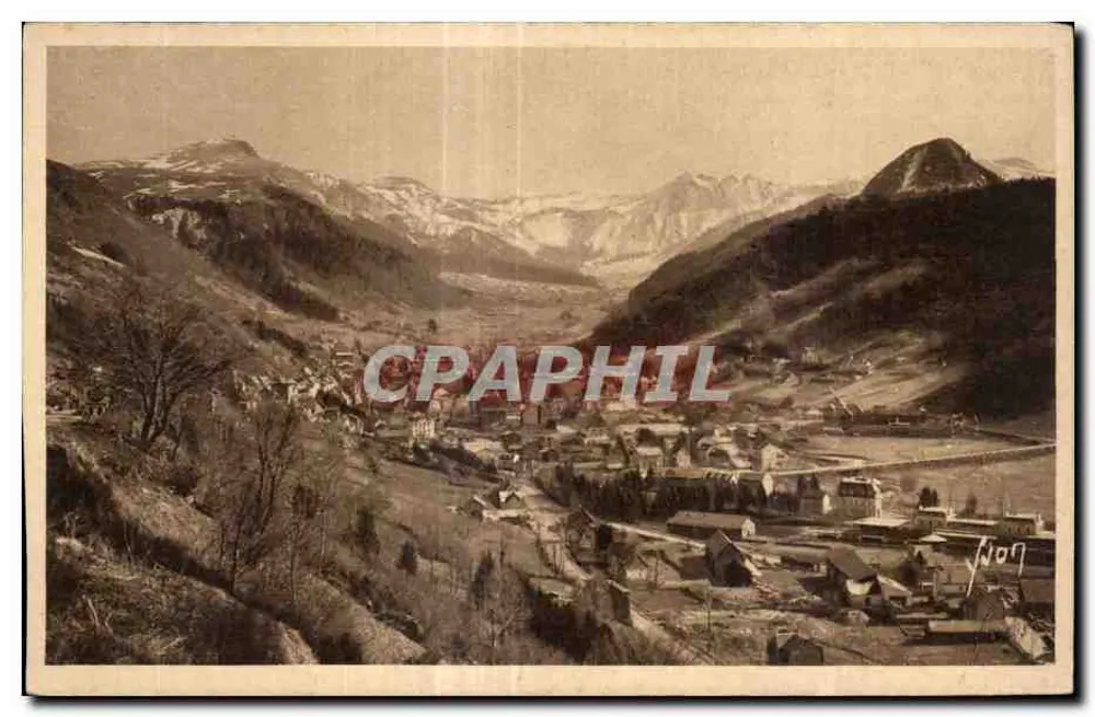 Vila na vales — montanhas nevadas — N°7 - Frente