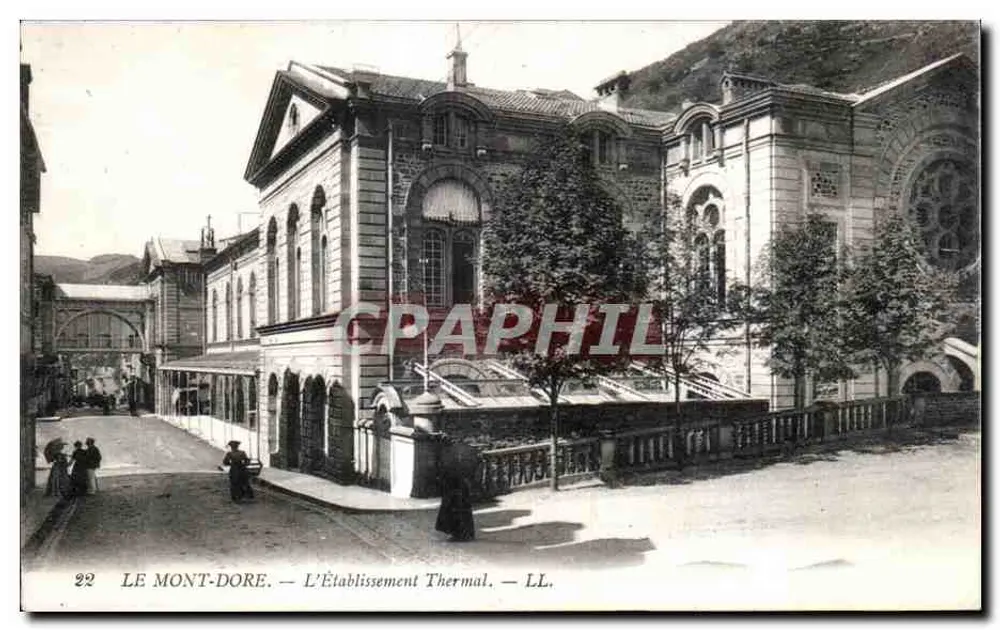 O Mont-Dore — O Estabelecimento Termal — LL. - Frente