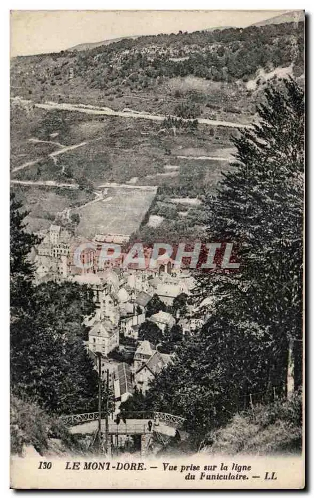 Le Mont-Dore — Aufnahme aus der Seilbahnlinie — LL - Vorderseite