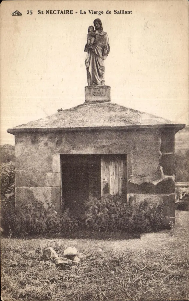 St-Nectaire - A Virgem de Saillant — n° 25 - Frente