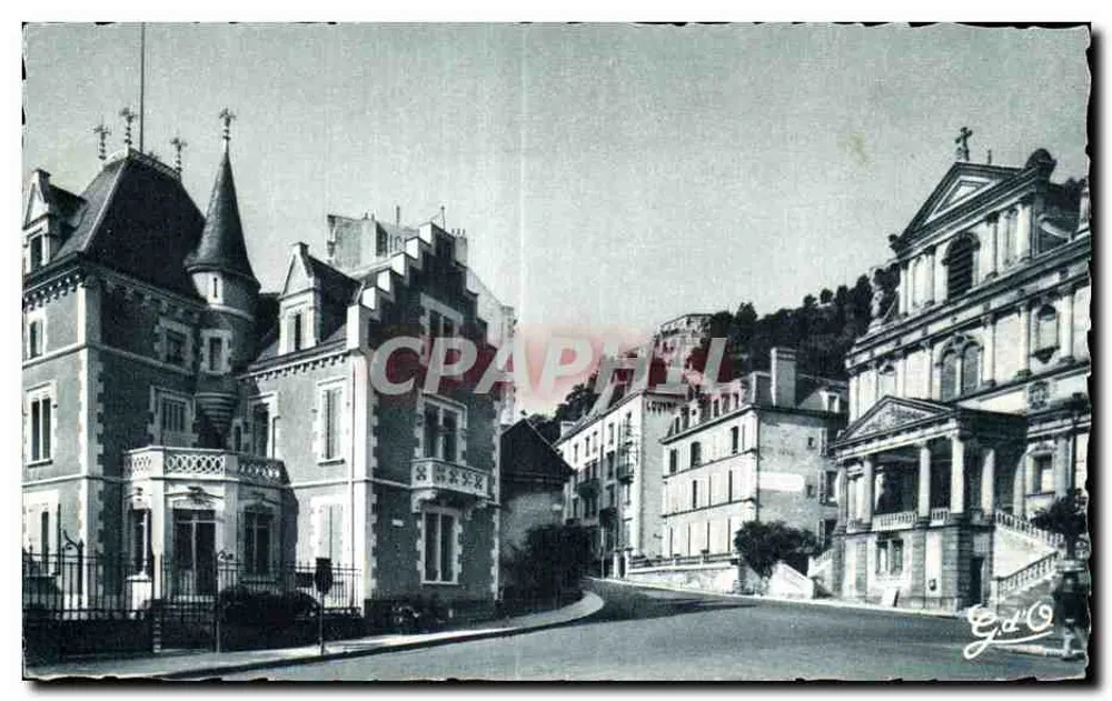 Vista de Royat — Centro Termal — Praça Allard — Edição G.d'O - Frente